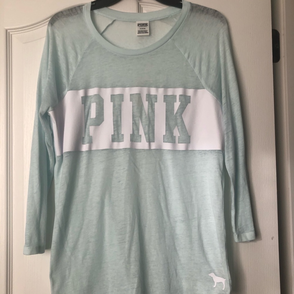 Pink long sleeve shirt